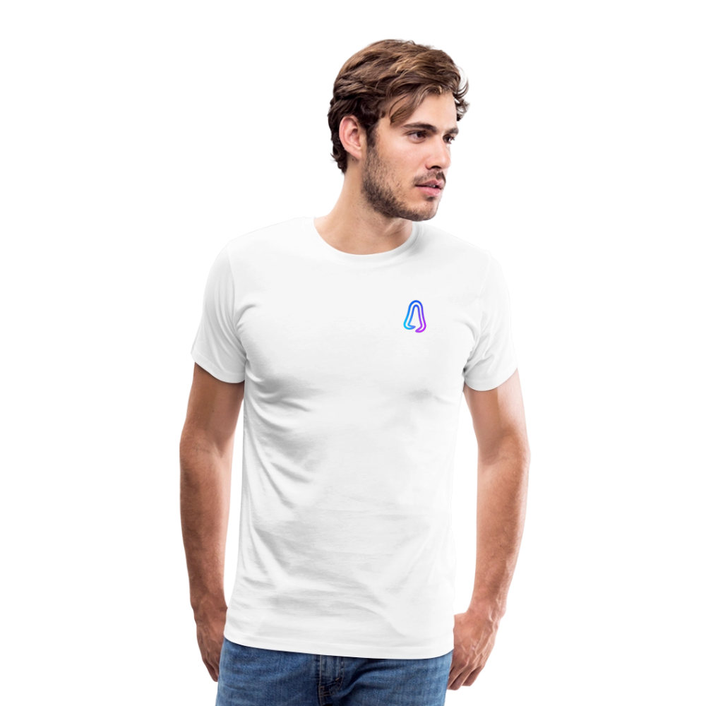 Ghosted Club | Männer Premium T-Shirt - Weiß
