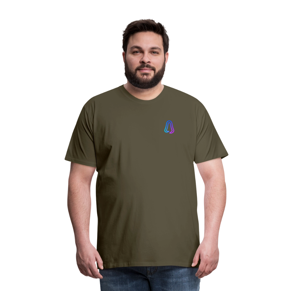 Ghosted Club | Männer Premium T-Shirt - Khaki