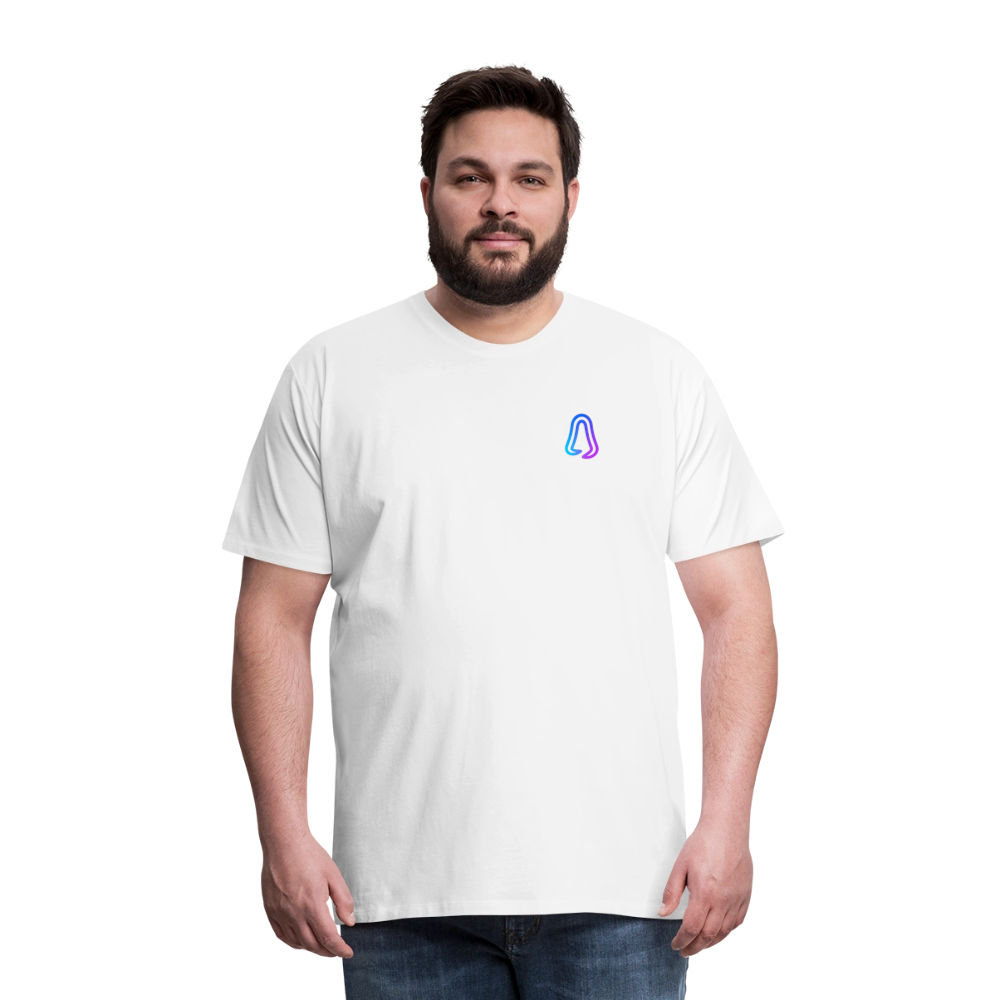 Ghosted Club | Männer Premium T-Shirt - Weiß