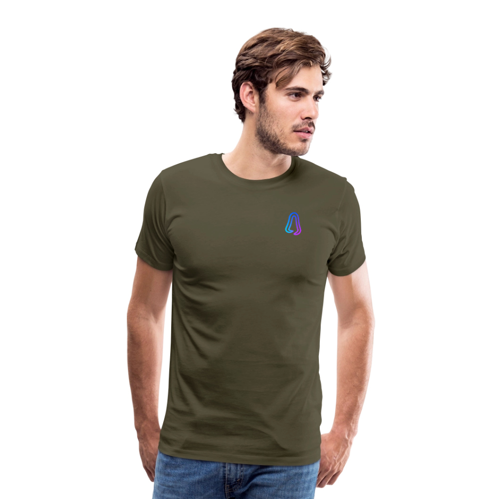 Ghosted Club | Männer Premium T-Shirt - Khaki