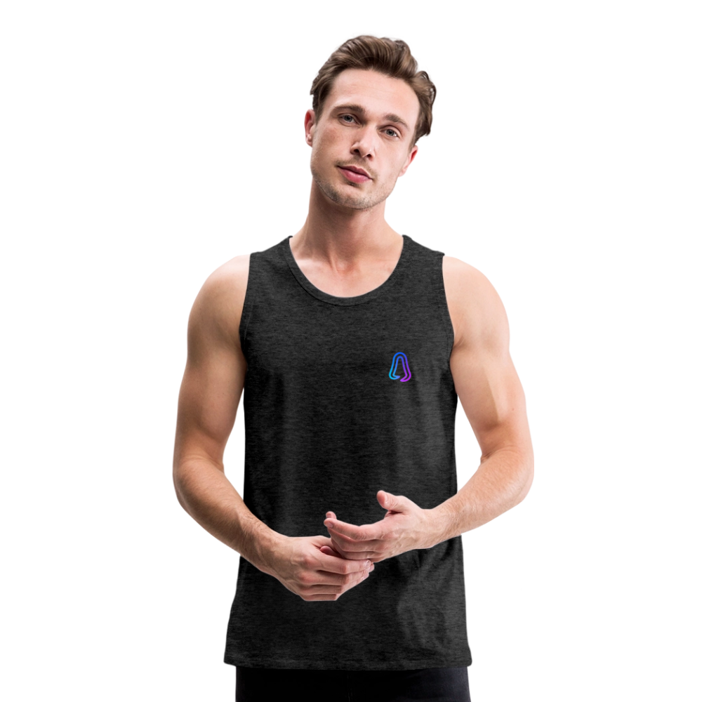 Ghosted Club | Männer Premium Tank Top - Anthrazit