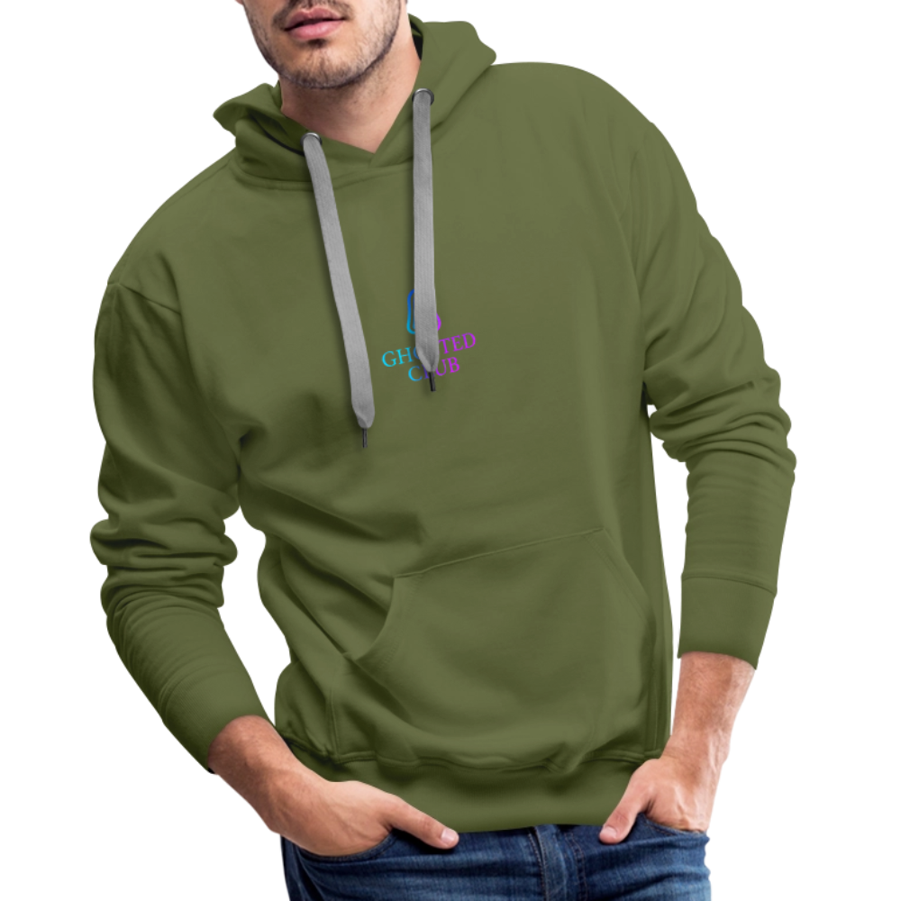 Ghosted Club | Männer Premium Hoodie - Olivgrün