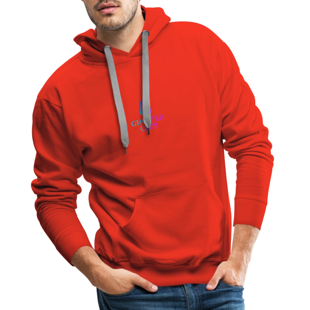 Ghosted Club | Männer Premium Hoodie - Rot