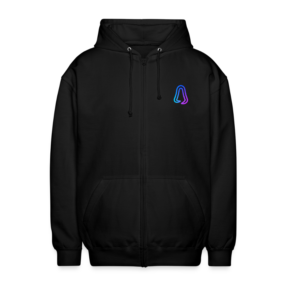 Ghosted Club | Kaputzenjacke Unisex - Schwarz