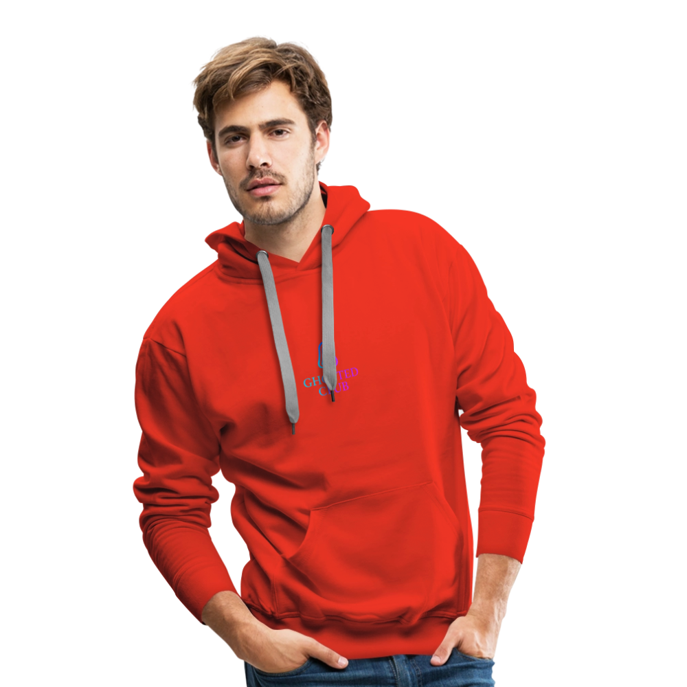 Ghosted Club | Männer Premium Hoodie - Rot