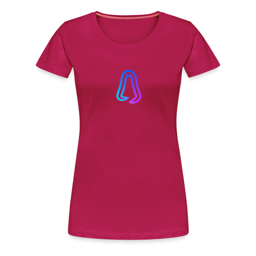 Ghosted Club | Frauen Premium T-Shirt - dunkles Pink