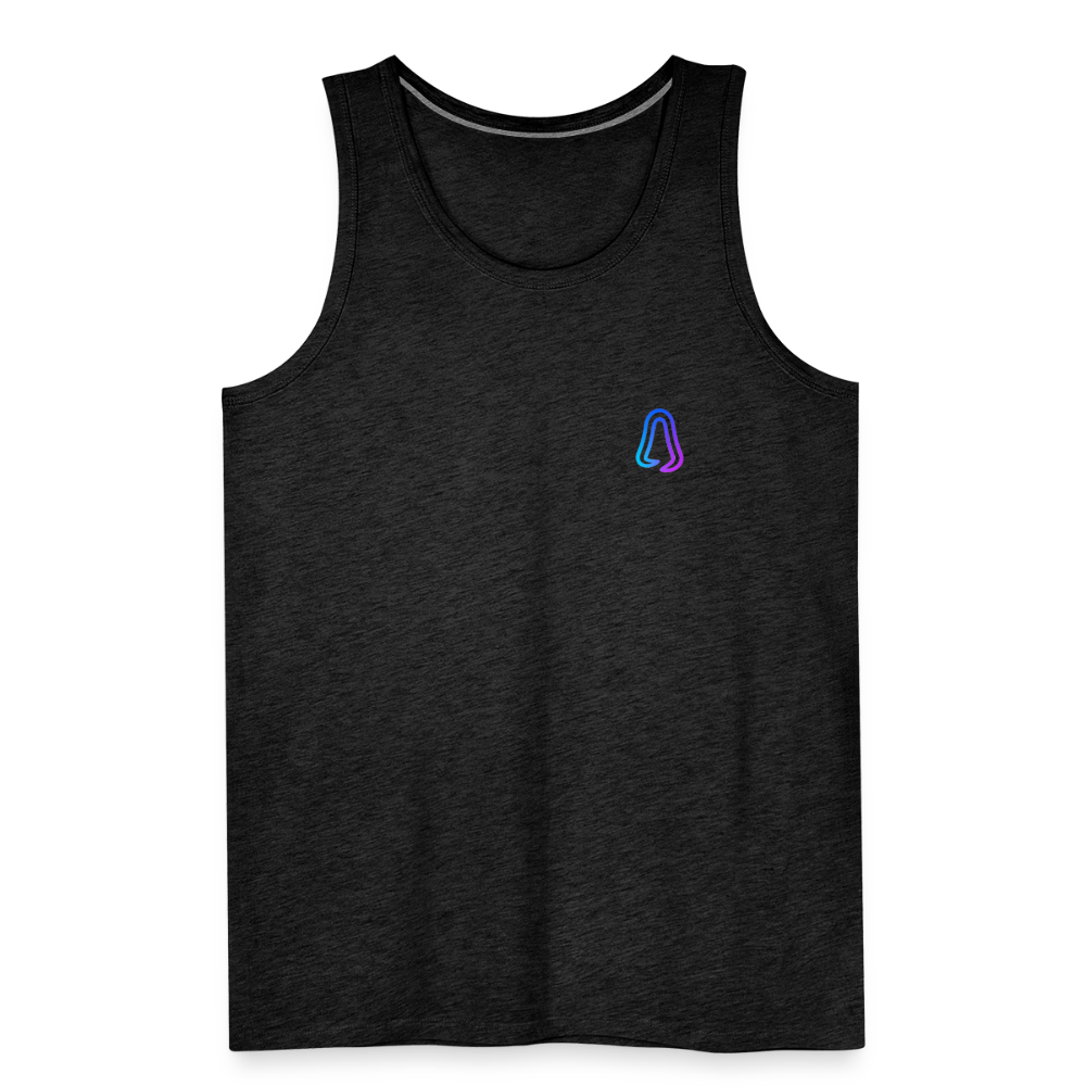 Ghosted Club | Männer Premium Tank Top - Anthrazit