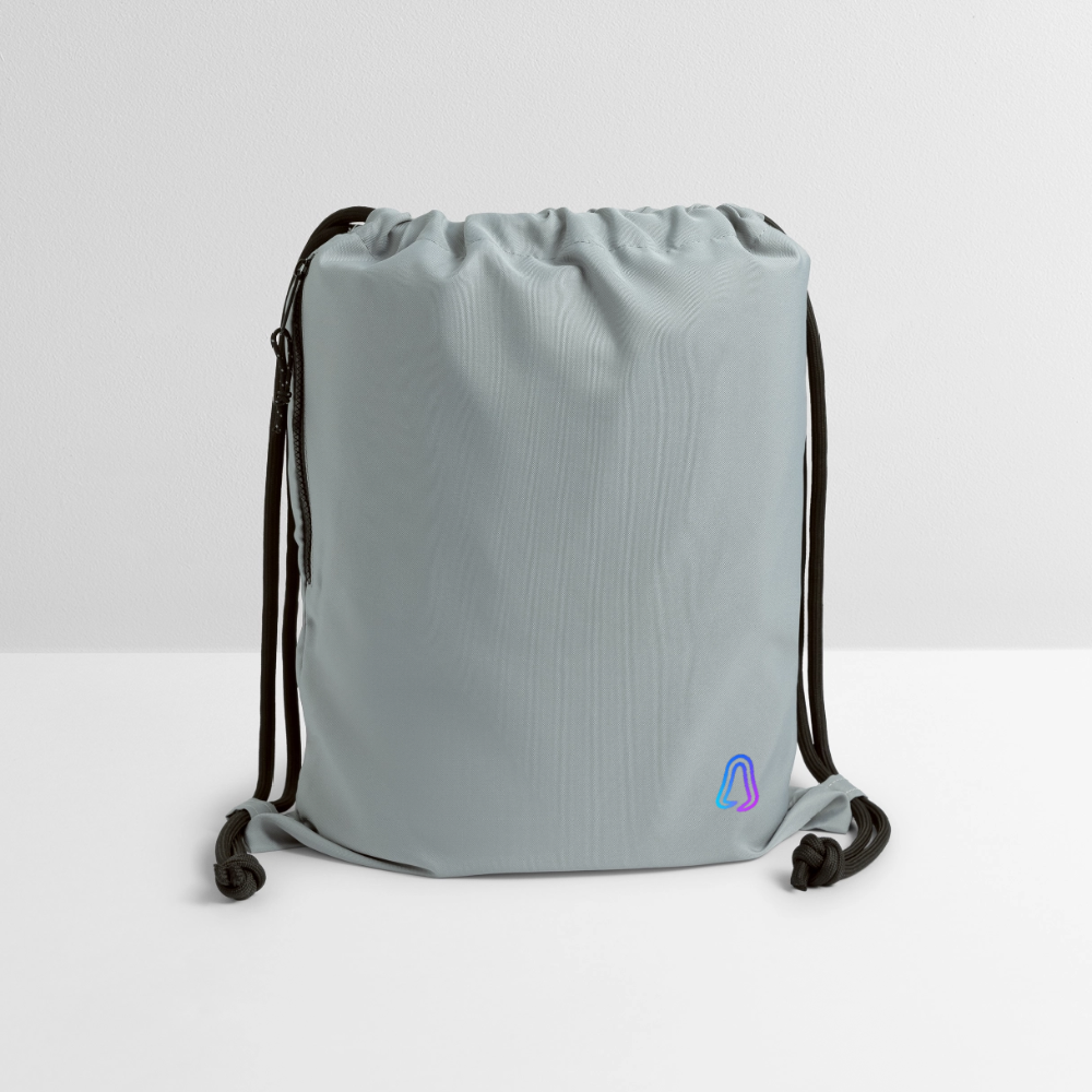 Ghosted Club | Turnbeutel + Zusatzfach | 🍃 NACHHALTIG - Steingrau mineral wash