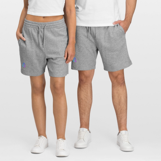Ghosted Club | Männer Shorts | 🍃 NACHHALTIG - Grau meliert
