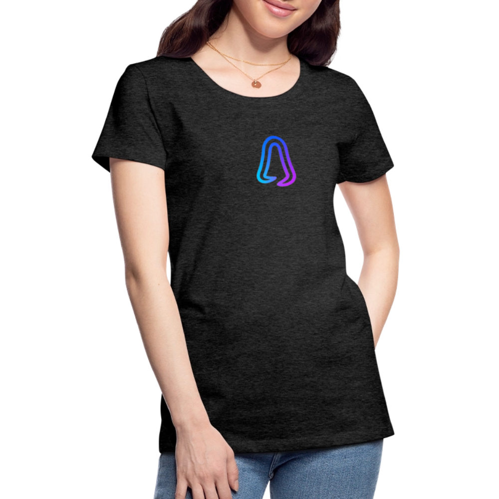 Ghosted Club | Frauen Premium T-Shirt - Anthrazit