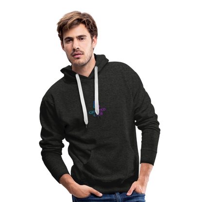 Ghosted Club | Männer Premium Hoodie - Anthrazit