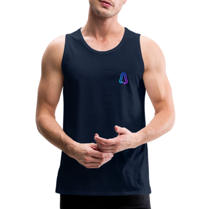 Ghosted Club | Männer Premium Tank Top - Navy