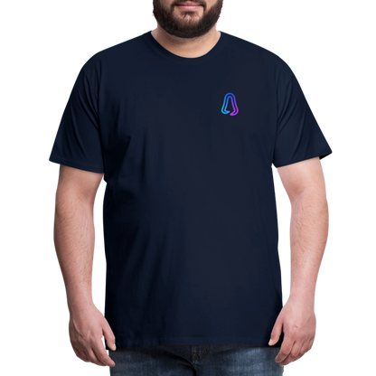 Ghosted Club | Männer Premium T-Shirt - Navy