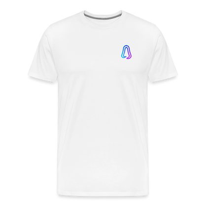 Ghosted Club | Männer Premium T-Shirt - Weiß