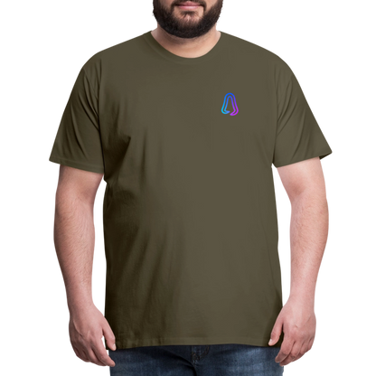 Ghosted Club | Männer Premium T-Shirt - Khaki