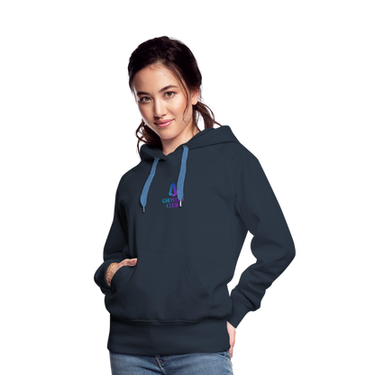 Ghosted Club | Frauen Premium Hoodie - Navy