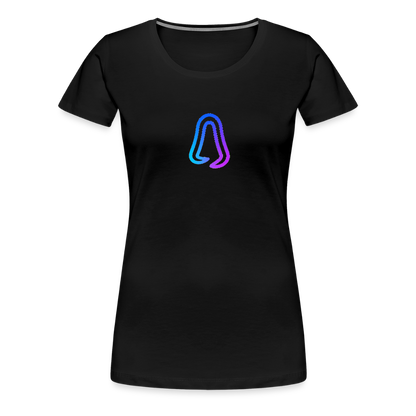 Ghosted Club | Frauen Premium T-Shirt - Schwarz