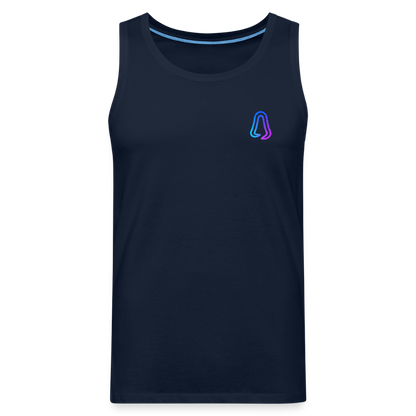Ghosted Club | Männer Premium Tank Top - Navy