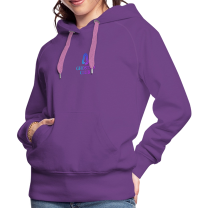 Ghosted Club | Frauen Premium Hoodie - Purple