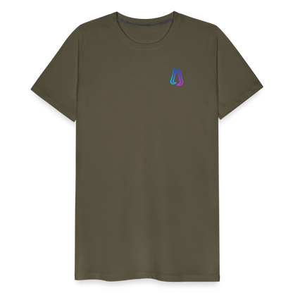Ghosted Club | Männer Premium T-Shirt - Khaki