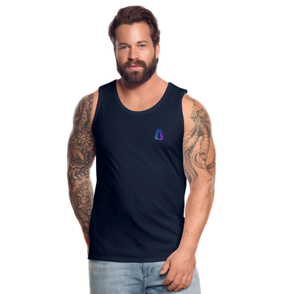Ghosted Club | Männer Premium Tank Top - Navy