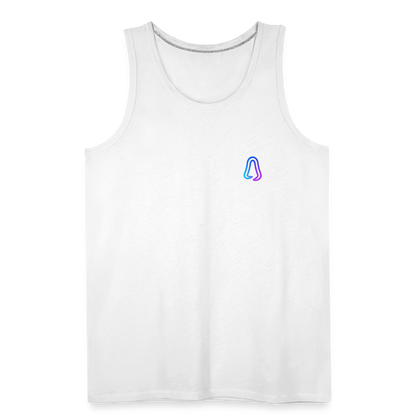 Ghosted Club | Männer Premium Tank Top - Weiß