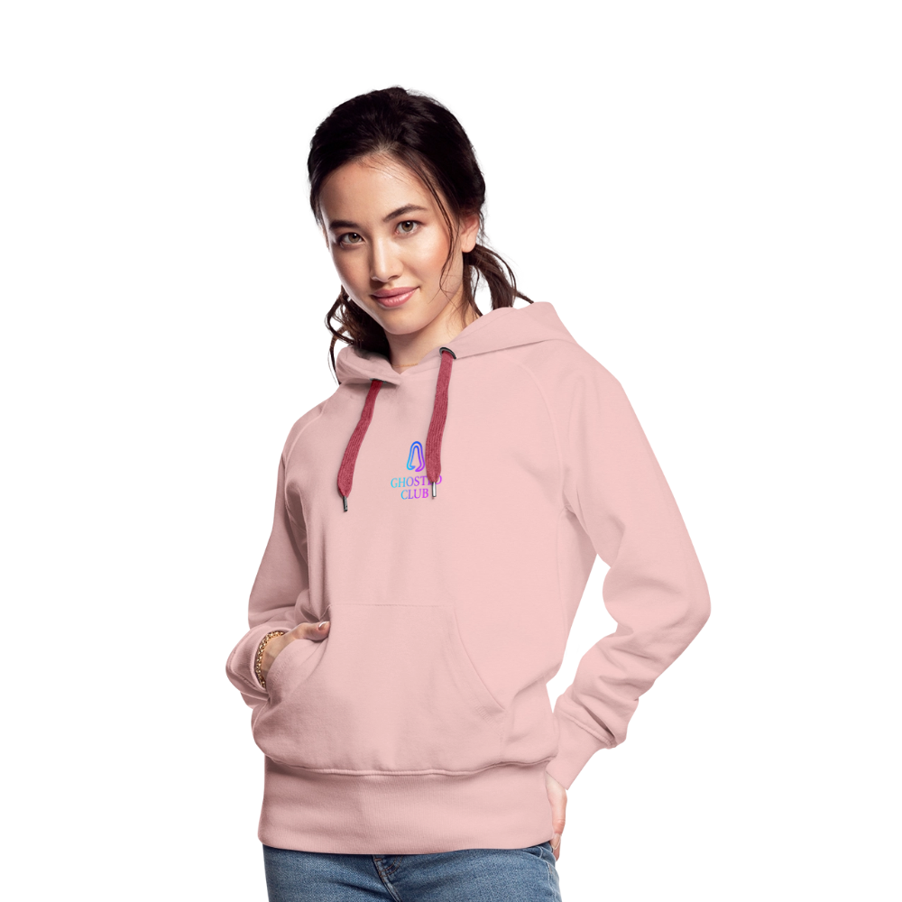 Ghosted Club | Frauen Premium Hoodie - Kristallrosa