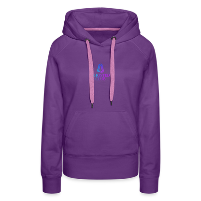 Ghosted Club | Frauen Premium Hoodie - Purple