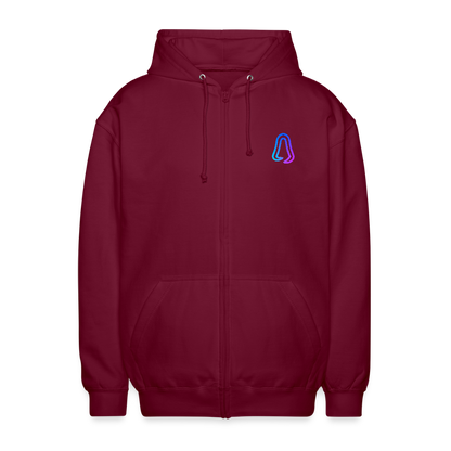 Ghosted Club | Kaputzenjacke Unisex - Bordeaux