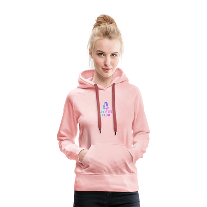 Ghosted Club | Frauen Premium Hoodie - Kristallrosa