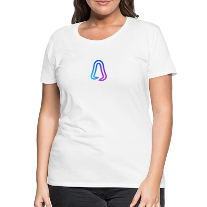 Ghosted Club | Frauen Premium T-Shirt - Weiß