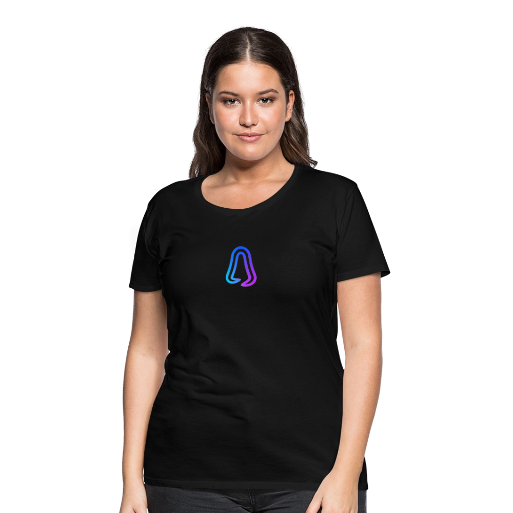 Ghosted Club | Frauen Premium T-Shirt - Schwarz