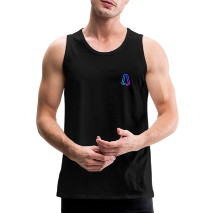 Ghosted Club | Männer Premium Tank Top - Schwarz