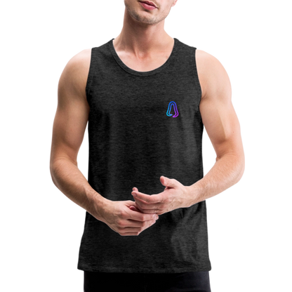 Ghosted Club | Männer Premium Tank Top - Anthrazit