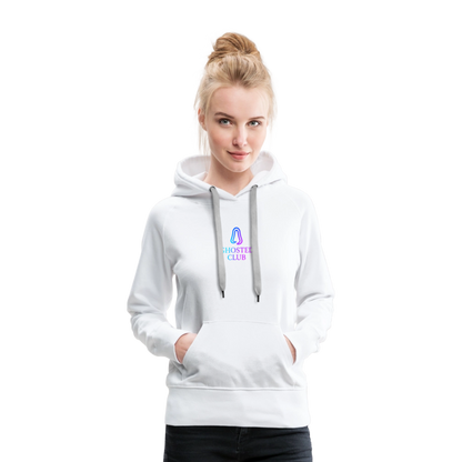 Ghosted Club | Frauen Premium Hoodie - Weiß