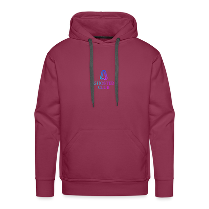 Ghosted Club | Männer Premium Hoodie - Bordeaux