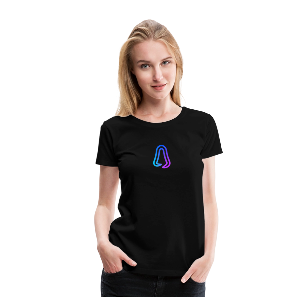 Ghosted Club | Frauen Premium T-Shirt - Schwarz