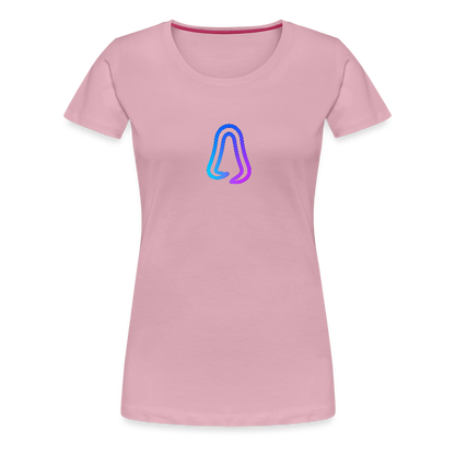 Ghosted Club | Frauen Premium T-Shirt - Hellrosa