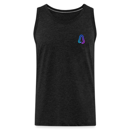 Ghosted Club | Männer Premium Tank Top - Anthrazit