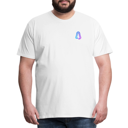 Ghosted Club | Männer Premium T-Shirt - Weiß