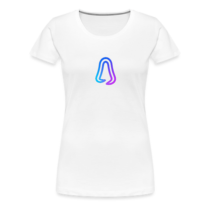 Ghosted Club | Frauen Premium T-Shirt - Weiß