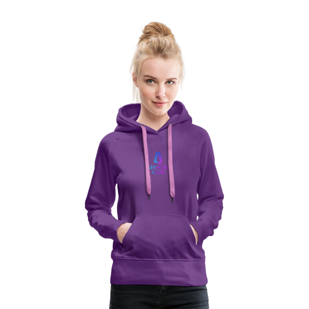 Ghosted Club | Frauen Premium Hoodie - Purple