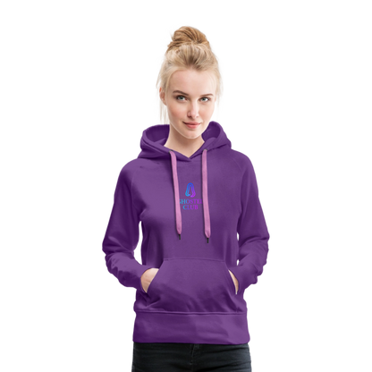 Ghosted Club | Frauen Premium Hoodie - Purple