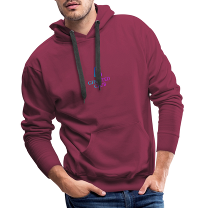 Ghosted Club | Männer Premium Hoodie - Bordeaux