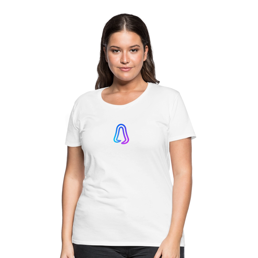 Ghosted Club | Frauen Premium T-Shirt - Weiß