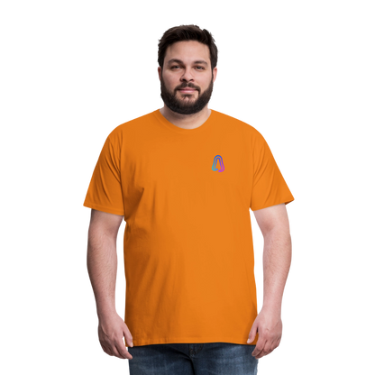 Ghosted Club | Männer Premium T-Shirt - Orange