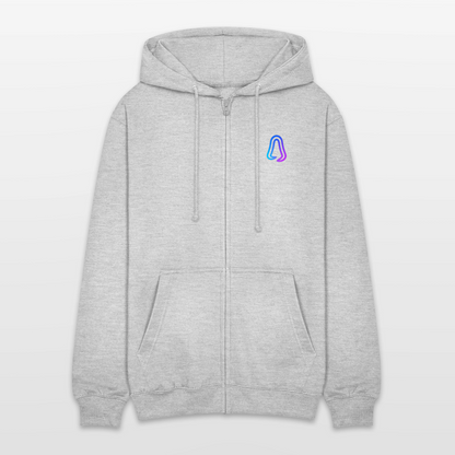 Ghosted Club | Kaputzenjacke Unisex - Hellgrau meliert