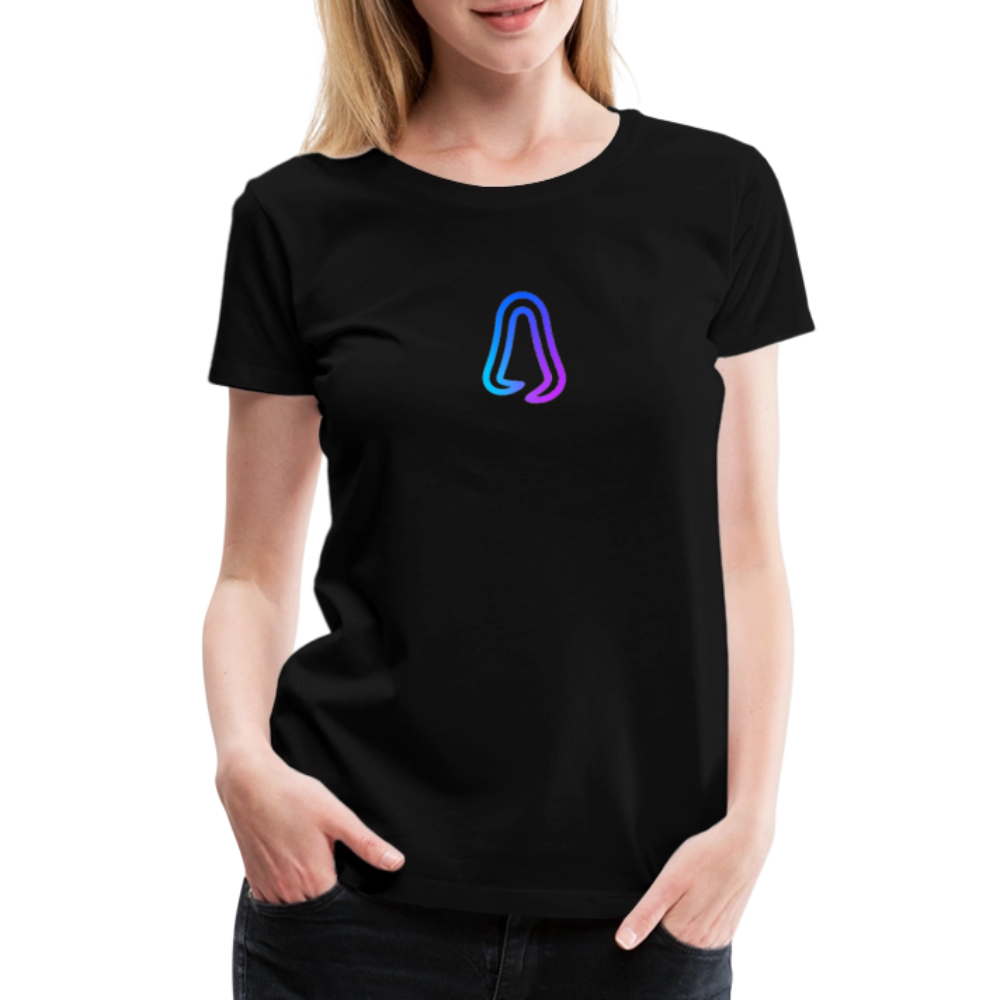 Ghosted Club | Frauen Premium T-Shirt - Schwarz