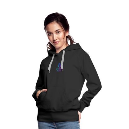 Ghosted Club | Frauen Premium Hoodie - Schwarz