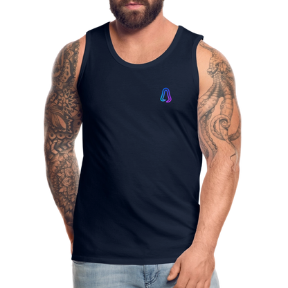 Ghosted Club | Männer Premium Tank Top - Navy